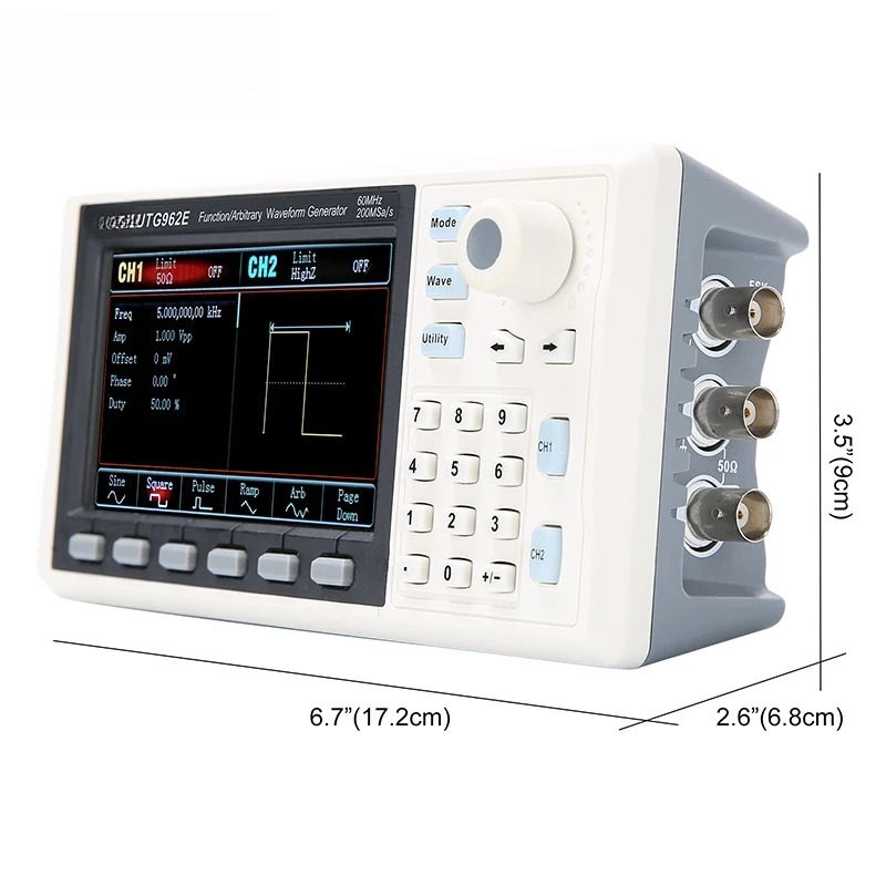 Functie Signaalgenerator UTG93 - Dual Channel Arbitrary Waveform Function Generator 60Mhz recensie en prijs