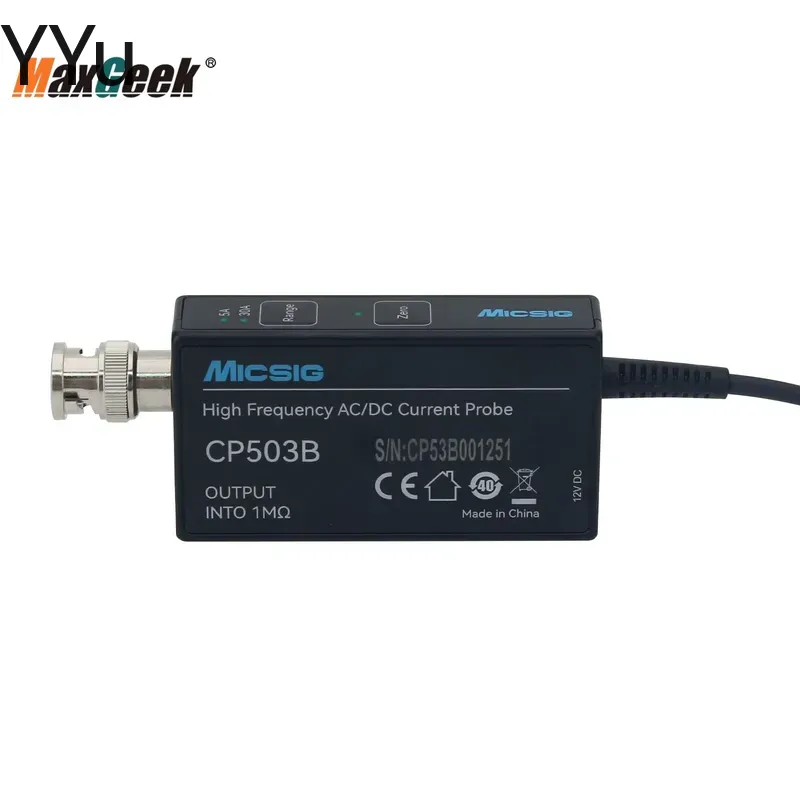 op maat gemaakt voor Micsig CP - Current Probe Ac Dc 50Mhz Oscilloscope recensie en prijs