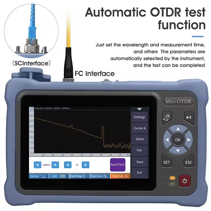 Novker 12-in-1 Mini OTDR NK400 - Optical Time Domain Reflectometer Otdr 1310 1550Nm recensie en prijs