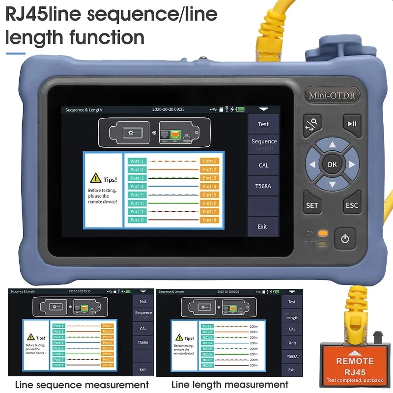 Novker 12-in-1 Mini OTDR NK400 - Optical Time Domain Reflectometer Otdr 1310 1550Nm recensie en prijs