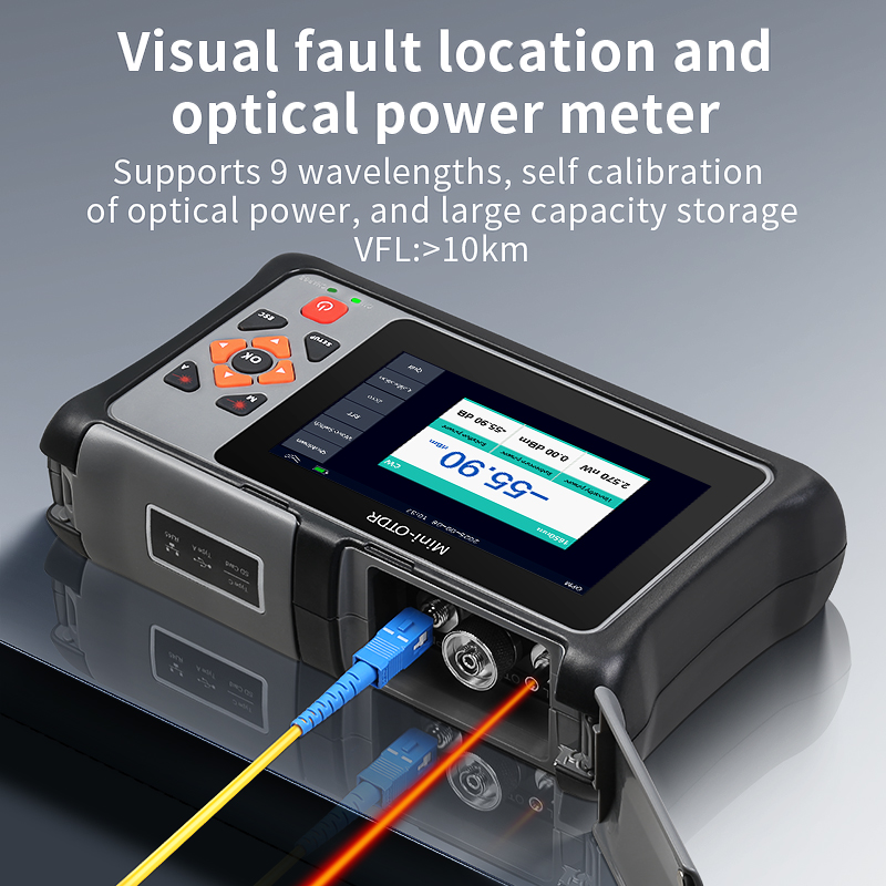 KP800 OTDR 100KM 24/22dB 1310/ - Optical Time Domain Reflectometer Otdr 1310 1550Nm recensie en prijs
